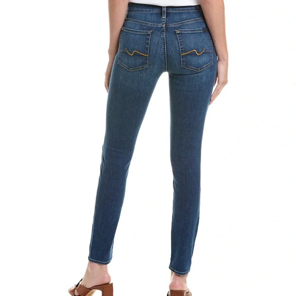 Seven For All Mankind “Gwenevere” blue jeans 👖 / 24 / Excellent condition - Picture 3 of 13